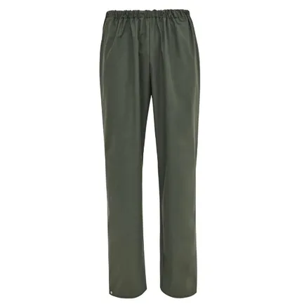 ELKA regnbukse PU u/seler Oliven