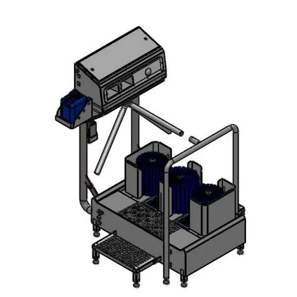 Støvelvasker DLST med EK800 hånddesinfeksjon