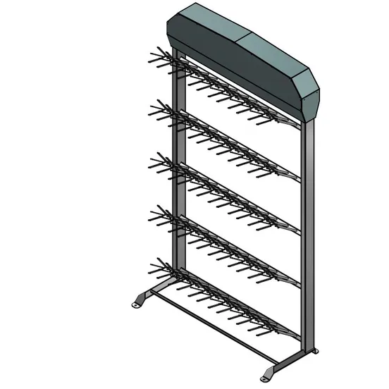 Hansketørrer 30Par HF m/varme, gulvmodell