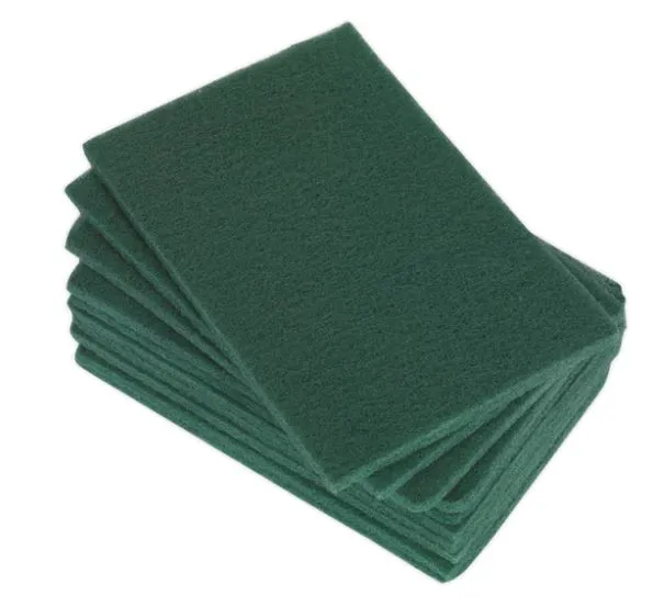 Skurepad 3M grønn 224x158mm, 20stk i pose