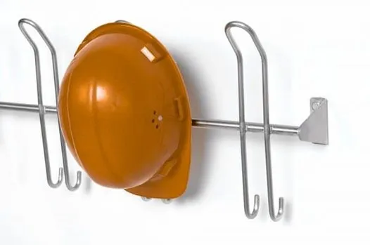 Knaggrekke dobbel 6pers til hjelm/arbeidstøy