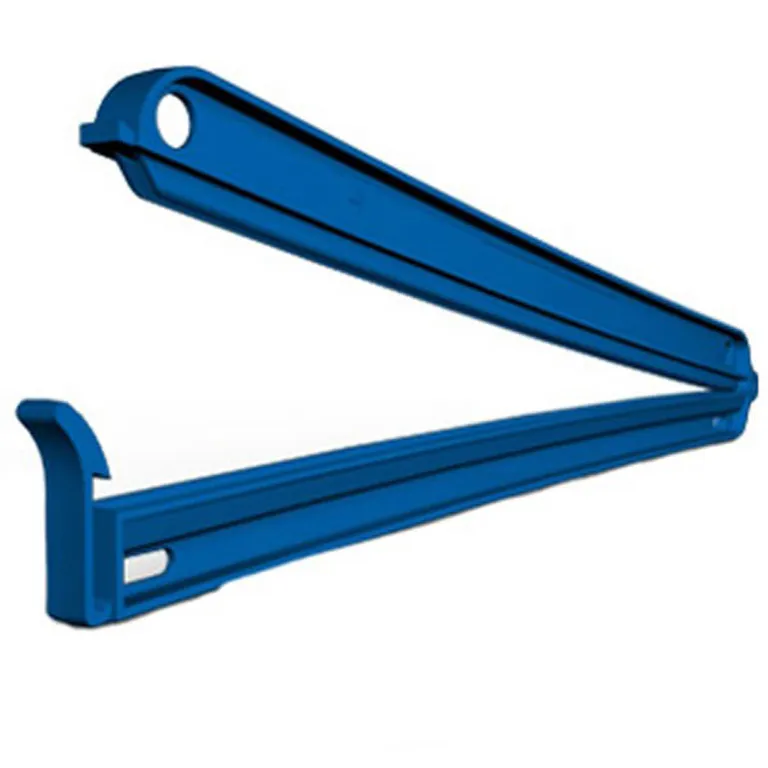 Detektbar poseklemme stor 360mm BLÅ