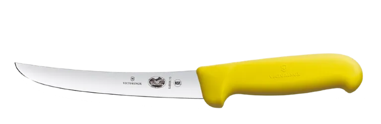 Utbeiningskniv 5.6508.15 cm gult skaft