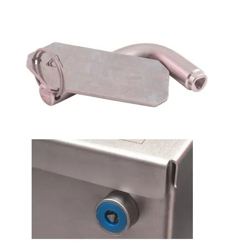 Nøkkel til låsbar dunkholder