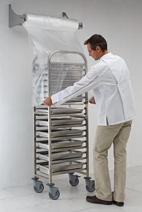 Veggoppheng til plastrull