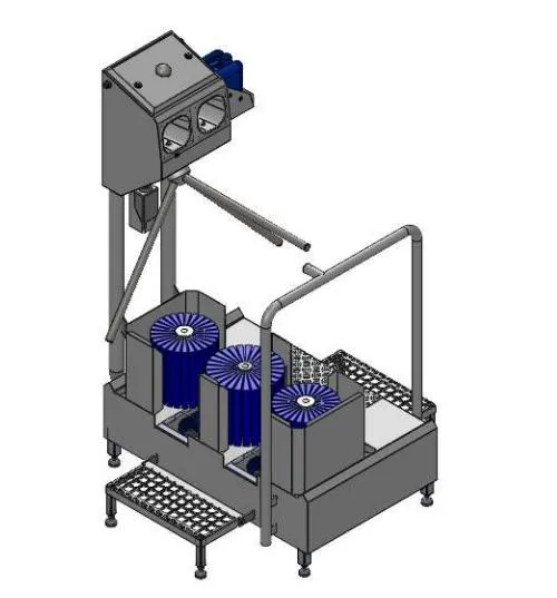 Støvelvasker DLST med EK400 hånddesinfeksjon