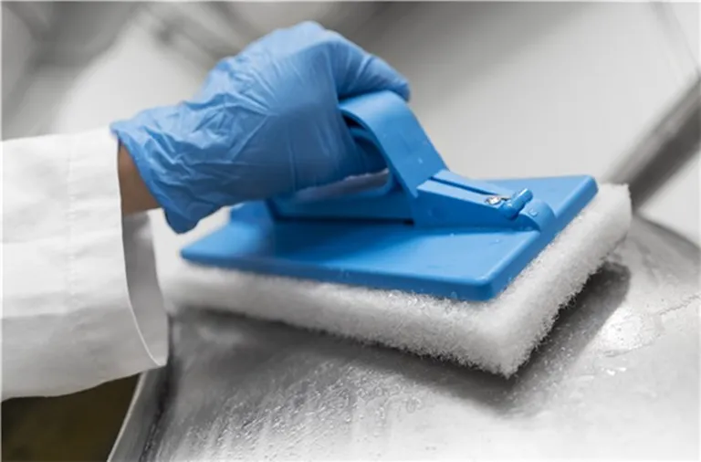 Skurepad Vikan myk HVIT