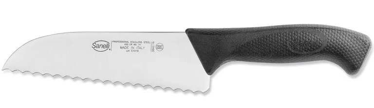 Pizzakniv 16cm bredt tagget blad