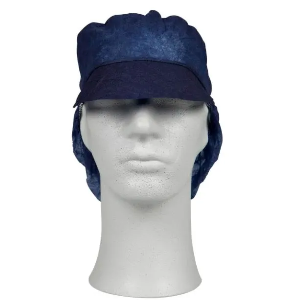 Snoodcap lue mørkblå XL