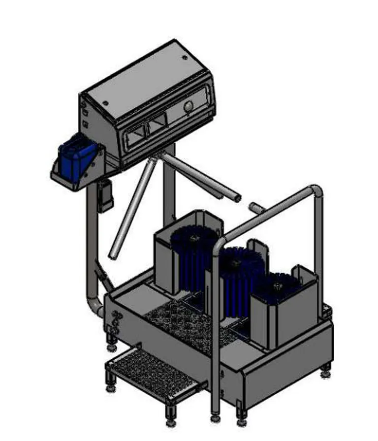 Støvelvasker DLST med EK800 hånddesinfeksjon
