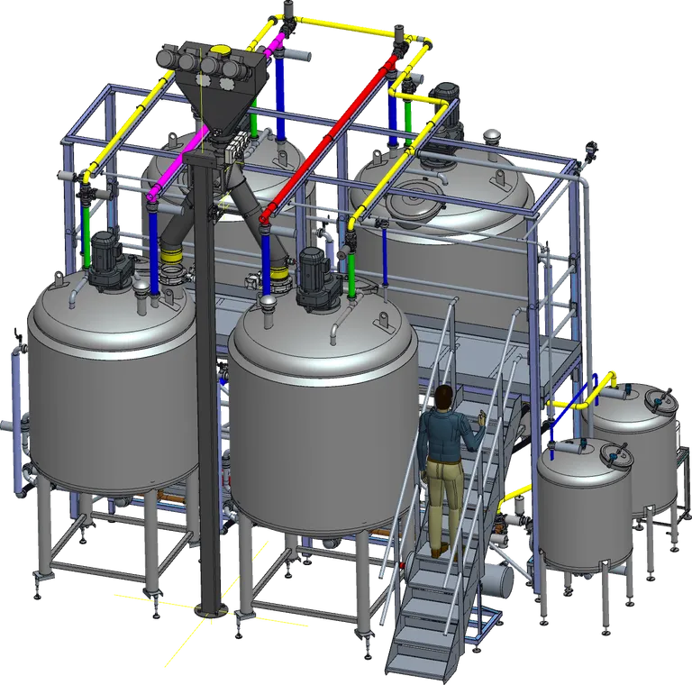 Surdeigstank industri