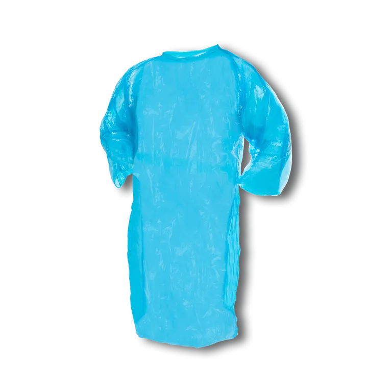 Besøksdress/Poncho blå, 15my