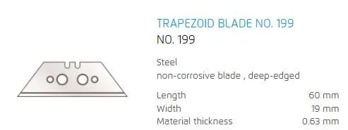 Knivblad til Profi25 sikkerhetskniv